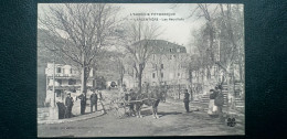 07 , Largentière , Les Récollets.....bel  Attelage - Largentiere