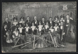 AK Janietz Elite-Damen-Blas- Und Streich-Orchester  - Musik Und Musikanten