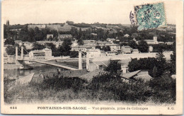 69 FONTAINES SUR SAONE  Carte Postale Ancienne [REF 53079] - Other & Unclassified