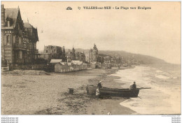 VILLERS SUR MER LA PLAGE VERS HOULGATE - Villers Sur Mer