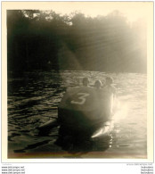 PHOTOGRAPHIE  PEDALO FORMAT  9 X 8.50 CM - Bateaux