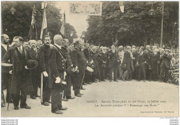 NANCY RENTREE TRIOMPHALE DU 20e CORPS 1919 LES AUTORITES PENDANT L'HOMMAGE AUX MORTS - Nancy