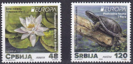 SERBIA 2024 Europa CEPT. Underwater Fauna & Flora - Fine Set MNH - Serbie