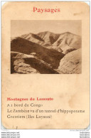 MONTAGNES DU LESSOUTO PAYSAGES  CARTE FORMAT 11 X 7.50 CM DOS VIERGE - Non Classés