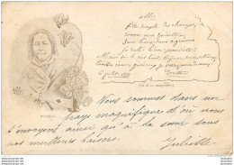 LA FEUILLEE DOROTHEE  AVEC SON AUTOGRAPHE VOYAGEE EN 1903 VOIR LES DEUX SCANS - Other & Unclassified