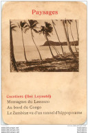 COCOTIERS ILES LOYAUTE PAYSAGES  CARTE FORMAT 11 X 7.50 CM DOS VIERGE - Ohne Zuordnung