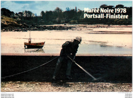 FINISTERE PORTSALL L'AMOCO CADIZ MAREE NOIRE 1978 - Catástrofes