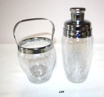 C288 Vintage Cocktail Shaker - Ice Bucket - 1960 - Roerstokjes