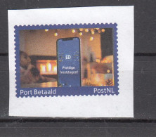 Nederland Port Betaald , Ingedrukt, Fijne Feestdagen - Used Stamps