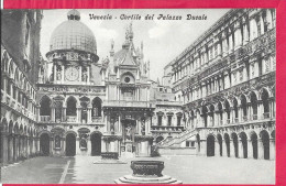 VENEZIA - PALAZZO DUCALE - IL CORTILE - FORMATO PICCOLO -  EDIZ. V.Z. VENEZIA - NUOVA - Venezia (Venice)