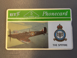 United Kingdom-(BTG-052)-B.B.M.F-(2)-SPITFIRE-(527)(5units)(224E39966)(tirage-1.000)(price Cataloge-35.00£-mint) - BT Edición General