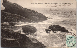56 QUIBERON  Carte Postale Ancienne [REF 54158] - Other & Unclassified
