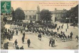 TROYES GRAND CONCOURS REGIONAL DE L'EST 1912 DEFILE - Troyes