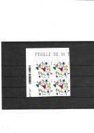 TP Autoadhésif  St Valentin Coeurs Jean-Charles De Castelbajac   N°1082 X 4 Année 2015 N** - Ongebruikt