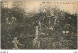 SEDAN LE CIMETIERE APRES LE CYCLONE - Sedan