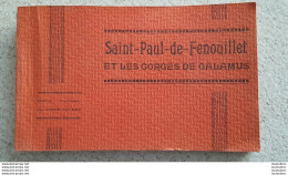 SAINT PAUL DE FENOUILLET CARNET DE 15 CARTES  EDITION PAYRET - Altri & Non Classificati