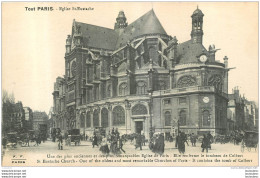 PARIS TOUT PARIS  EGLISE SAINT EUSTACHE - Lotes Y Colecciones