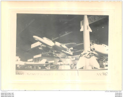 PHOTOGRAPHIE AVION WITWORTH ET FUSEE  SALON FORMAT  11 X 8 CM - Luftfahrt