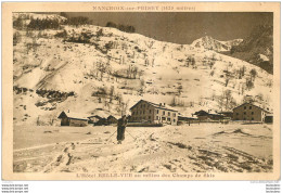 NANCROIX SUR PEISEY HOTEL BELLE VUE  AVEC TEXTE INTERNATIONAL EXPRESS AU VERSO - Andere & Zonder Classificatie