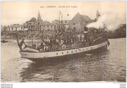 LARMOR ARRIVEE D'UN  VAPEUR - Larmor-Plage