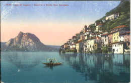 10564448 Lugano TI Lugano Gandria Ungelaufen Ca. 1920 Lugano - Otros & Sin Clasificación