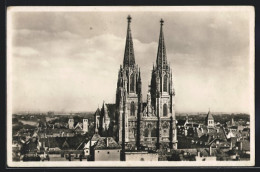 AK Regensburg, Blick Auf Den Dom  - Regensburg