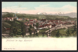 AK Miesbach Im Bayer. Hochland, Teilansicht  - Miesbach