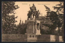 AK München, Kaiser Ludwig-Denkmal  - Muenchen