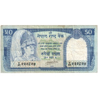 Népal, 50 Rupees, KM:33c, TB - Népal