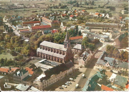 HIRSON (02) Vue Aérienne - N.D. De Lourdes Et Lycée  CPSM GF - Hirson