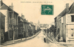   71 - PARAY LE MONIAL -  AVENUE DE LA GARE - Paray Le Monial