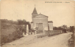 71 -  MONTAGNY SUR  GROSNE - L'EGLISE - Other & Unclassified