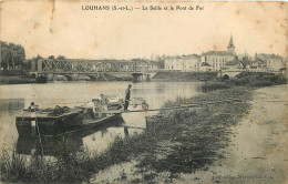  71 - LOUHANS -  LA SEILLE ET LE PONT DE FER - Louhans