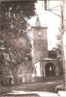 AUBIGNAN (84) Carte Photo Tour De L'Horloge En 1955 (Photo UNIC PHOTO à Pernes-les-Fontaines)  CPSM GF - Altri & Non Classificati