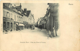  89 -  SENS - GRANDE RUE COTE DU PONT D' YONNE - Sens