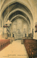  58 - NEUVY SUR LOIRE - INTERIEUR DE L'EGLISE - FACON TOILE - Sonstige & Ohne Zuordnung