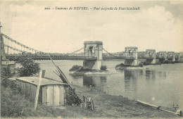  58 - NEVERS - PONT SUSPENDU DE FOUCHAMBAULT - Nevers