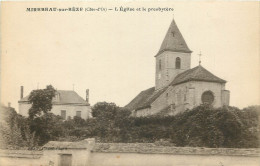  21 - MIREBEAU SUR BEZE - L'EGLISE ET LE PRESBYTERE - Mirebeau