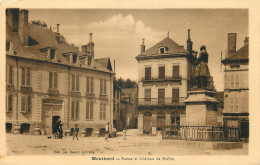  21 - MONTBARD -  STATUE ET CHATEAU DE BUFFON - Montbard