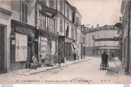 CHAMPIGNY GRANDE RUE PRISE DE LA RUE MIGNON - Champigny Sur Marne