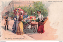 PARIS DANS LA RUE  DES BELLES FLEURS MESDAMES  EDITION RAPHAEL TUCK - Sonstige & Ohne Zuordnung