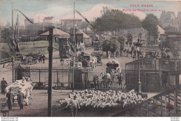 TOUT PARIS PORTE DE PANTIN  COLORISEE 1906 - Distrito: 19