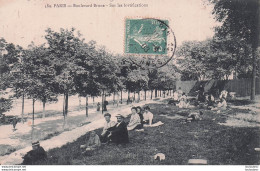 PARIS BOULEVARD BRUNE SUR LES FORTIFICATIONS - Arrondissement: 14