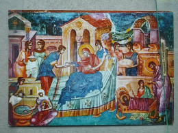 KOV 515-61 - SERBIA, ORTHODOX MONASTERY STUDENICA,  FRESQUE, FRESCO - Serbie