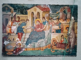 KOV 515-60 - SERBIA, ORTHODOX MONASTERY STUDENICA,  FRESQUE, FRESCO - Serbia