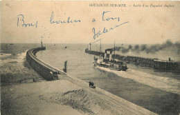  62 - BOULOGNE SUR MER - Sortie D'un Paquebot Anglais - Boulogne Sur Mer