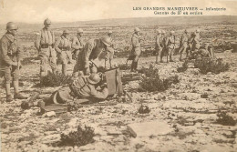  Les Grandes Manoeuvres  - Infanterie Canon De 37 En Action - Manöver