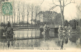  01 - BOURG SAINT GEORGES - L'ETANG DES CYGNES ET LE CHATEAU - Otros & Sin Clasificación