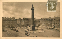  75 - PARIS -  LA PLACE ET LA COLONNE VENDOME - Autres Monuments, édifices