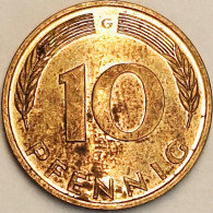 Germany Federal Republic - 10 Pfennig 1994 G, KM# 108 (#4706) - 10 Pfennig